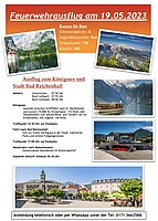 Logo Feuerwehrausflug der Feuerwehr Buch zum Königssee und Bad Reichenhall