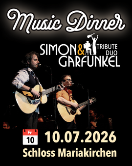 Banner Music-Dinner 🎹 Simon & Garfunkel