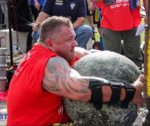 Logo Hallenfest mit Strongman Show