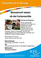 Logo Genussvoll essen ab der Lebensmitte