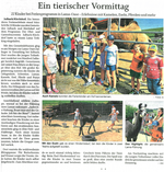 Logo Ferienprogramm Lama-Trekking