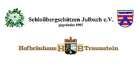 Banner Brauereibesichtigung mit den Schloßbergschützen Julbach e.V.