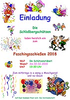 Logo Faschingsschießen der Schloßbergschuetzen Julbach e.V.