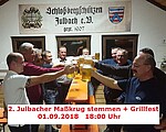 Logo 2.Julbach Maßkrug stemmen + Grillfest bei den Schloßbergschuetzen Julbach e.V.