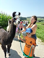 Logo Ferienprogramm Lama-Trekking