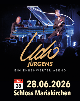 Banner Music-Dinner 🎹 UDO - ein ehrenwerter Abend mit Markus Engelstaedter