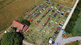 Banner Oldtimertreffen der Feuerwehr Buch