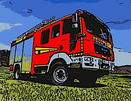 Banner Übung Gruppe 2 FF Buch
