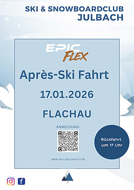 Banner 4. Tagesfahrt - Après-Ski-Fahrt by Epic Flex