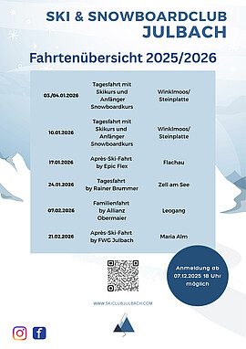 Banner 3. Tagesfahrt mit Ski- und Snowboardkurs